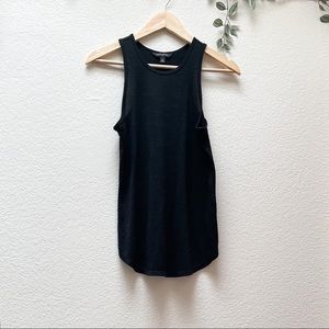 LAST CALL, lowest price 🪩 Banana Republic | Black Razor Back Tank Top